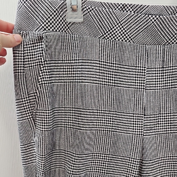Torrid Black and White Checkered Dress Pants - Picture 2 of 5